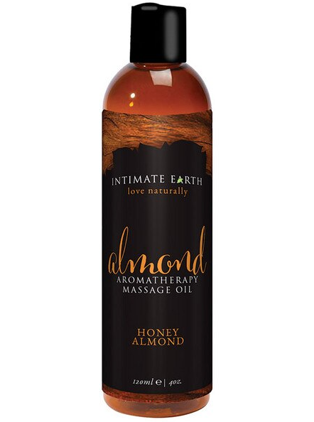 Almond Massage Oil 120ml Honey Almond for smooth, nourishing, and relaxing sensual massages