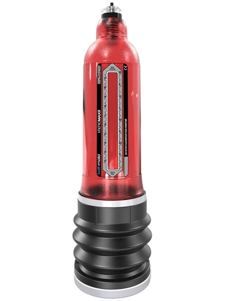 Bathmate Hydromax9 Brilliant Red male hydro pump for enhancement and intimate pleasure