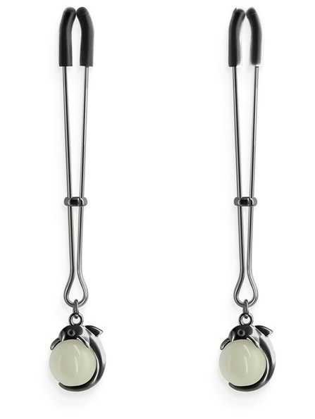 G1 Gunmetal Nipple Clamps by Bound – Premium clamps with durable construction and adjustable tension for couples exploring intimate sensation.