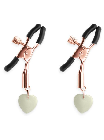Rose gold Bound G3 nipple clamps – soft, secure clamps for erotic and sensual nipple play