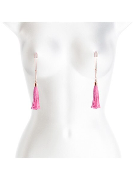 Bound Nipple Clamps T1 in pink – body-safe clamps designed for enhanced intimate and sensory play