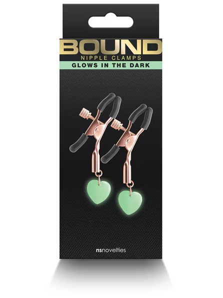 Bound Nipple Clamps G3 in rose gold – adjustable clamps for enhanced nipple stimulation and BDSM play