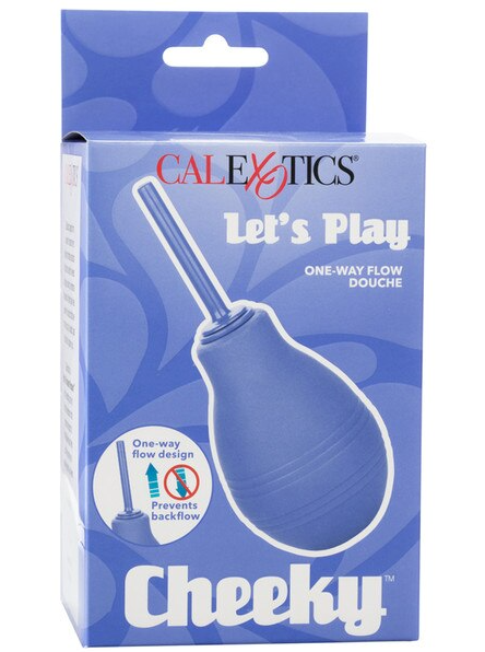 Cheeky One-Way Flow Douche Purple adult hygiene product for safe and gentle use