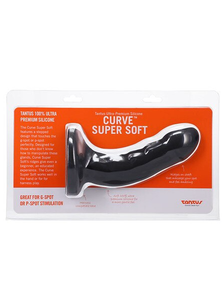 Curve Super Soft Midnight Black – flexible adult toy designed for luxurious and stimulating sensations