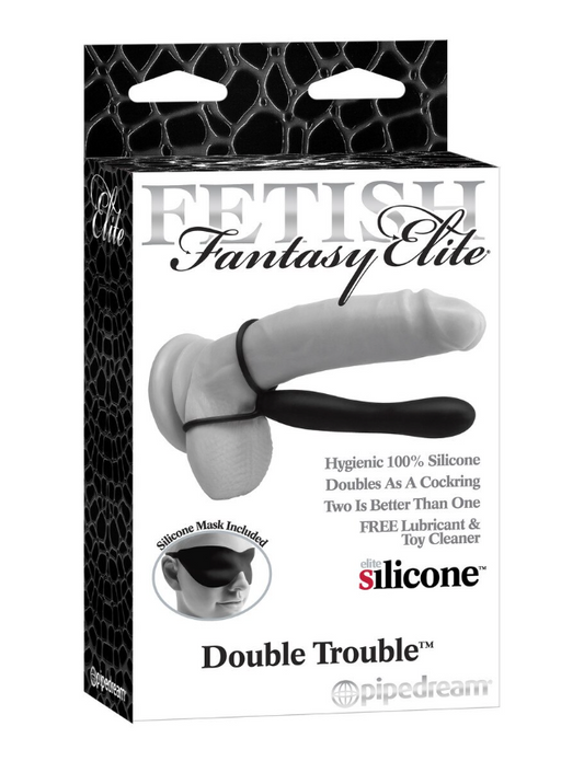 Fun Factory Elite Double Trouble silicone strap-on dildo