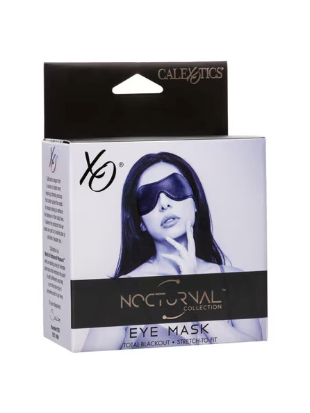 Nocturnal Collection Eye Mask – Soft, comfortable blindfold designed to heighten the senses and enhance intimate and sensory play.