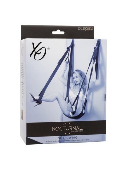 Nocturnal Collection Sex Swing – Adjustable, durable swing for couples, designed for safe and comfortable suspension play in the bedroom.