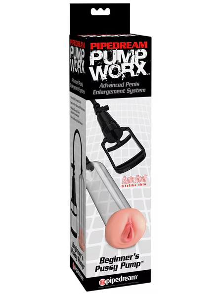 Pump Worx Beginners Pussy Pump adult toy designed for gentle and safe stimulation