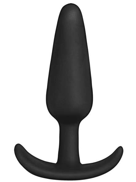 Butt Plug In A Bag 3 inch Black beginner-friendly anal plug for comfortable play