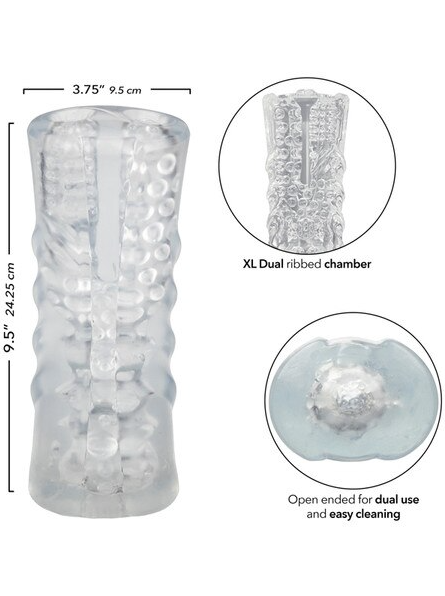 Cyclone XL male stroker with dual chambers – premium sex toy for lifelike and intense male pleasure