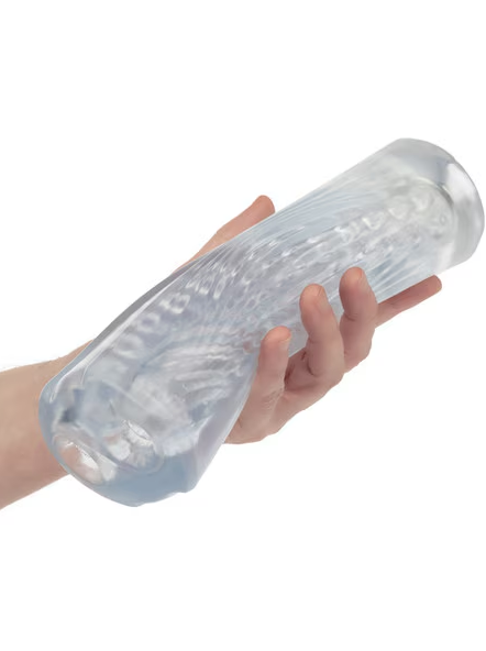 Cyclone Dual Ribbed Stroker XL – soft and durable male sex toy for ultimate intimate play