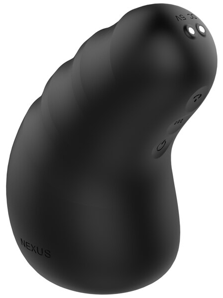 High-quality ECLIPSE Vibrating and Stroking Masturbator Black for intimate use