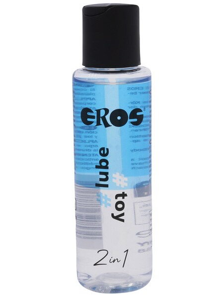Eros 2-in-1 Lubricant 100 mL – premium water- and silicone-based intimate lubricant for smooth, long-lasting sexual pleasure
