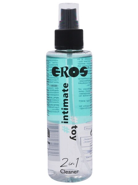 Eros 2-in-1 Intimate Toy Cleaner 150 mL – dual-purpose hygiene spray for cleaning and sanitising adult toys and intimate products