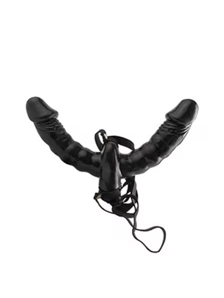 Vibrating Double Delight by Fun Factory – double penetration vibrator for shared pleasure and intense stimulation