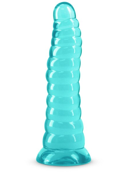 Teal Fantasia Nymph – performance-driven pleasure toy suitable for all lubricants, in assorted shapes and sizes