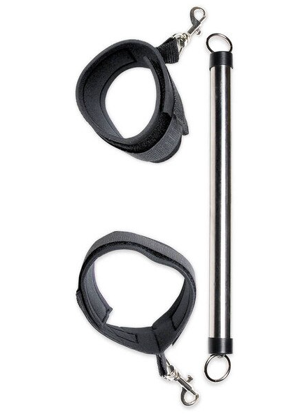 Fetish Fantasy Limited Edition Spreader Bar with detachable neoprene ankle cuffs