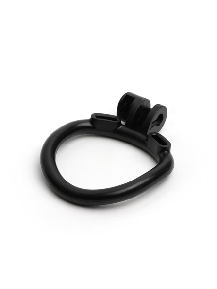 CellMate FlexiSpike Black/Pink – ergonomic male chastity device with customisable ring fit, silicone spikes, and discreet stealth mode