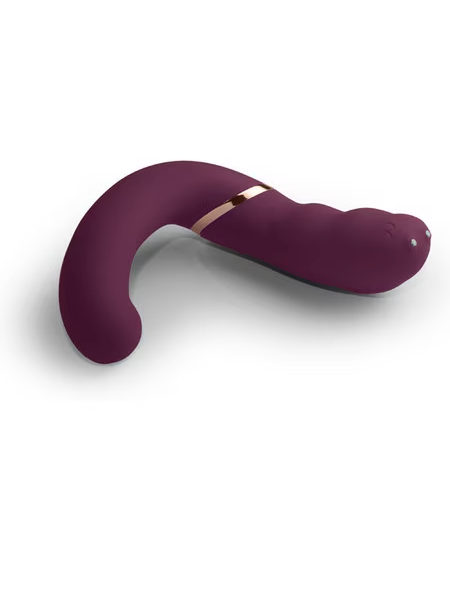 Gemini Burgundy Vibrator – Compact, body-safe adult toy with multiple modes for solo or adventurous partnered play.