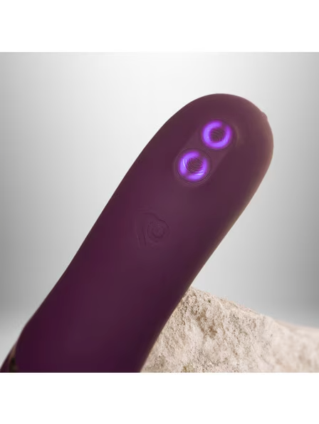 Gemini Burgundy Couples Vibrator – Waterproof, flexible silicone toy with multiple vibration levels for immersive, hands-free pleasure experiences.