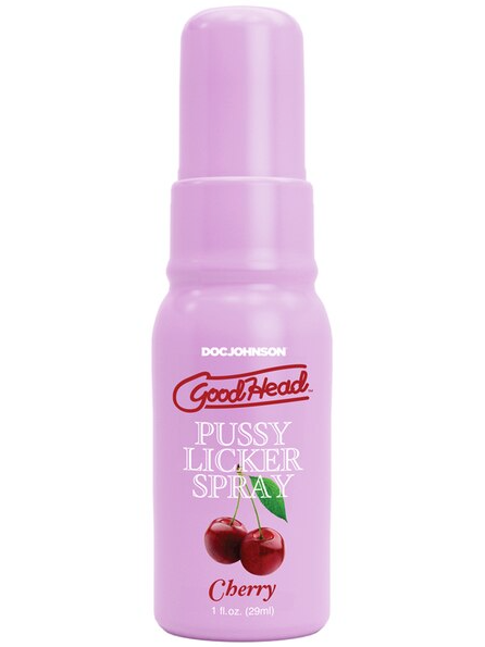 Cherry GoodHead Pussy Licker Spray enhancing sensual and playful experiences