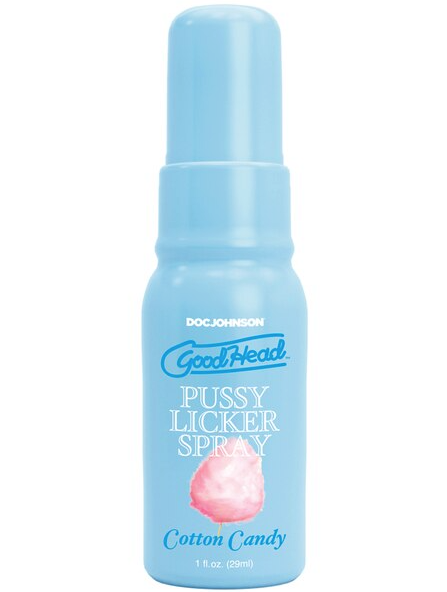Cotton Candy GoodHead Pussy Licker Spray enhancing intimate and playful experiences