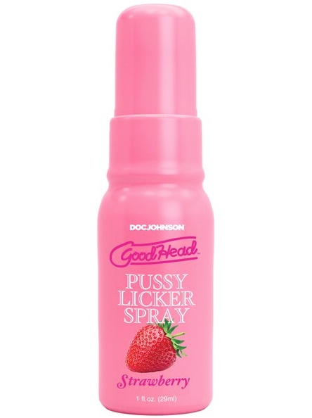 Strawberry GoodHead Pussy Licker Spray enhancing sensual and playful experiences