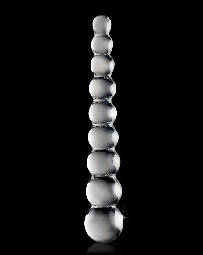 Icicles No. 2 premium glass vibrator designed for sensual intimate pleasure