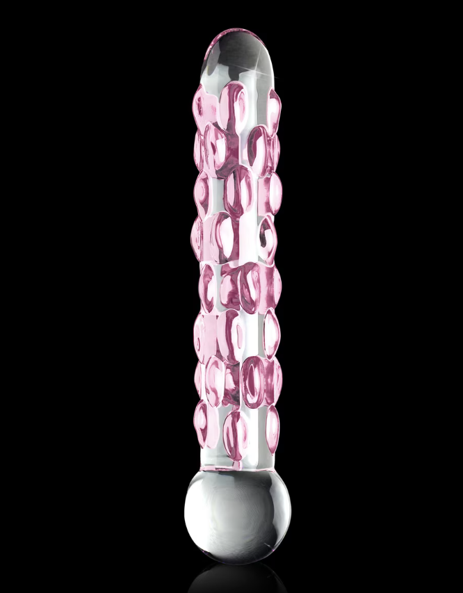 Icicles No. 7 premium glass vibrator crafted for sensual intimate play