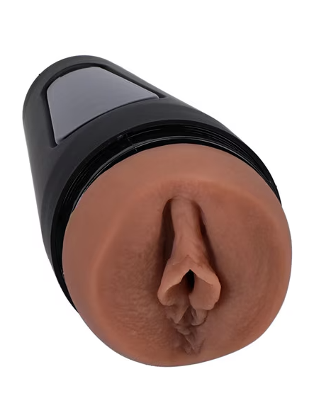 Caramel ULTRASKYN stroker by Main Squeeze Xxlayna Marie – soft, lifelike male stroker for intimate play