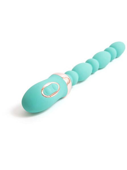 Electric Blue Multi-Play Flexii Beads – Premium adult toy featuring soft, flexible beads and adjustable vibrations for adventurous anal play and heightened pleasure.