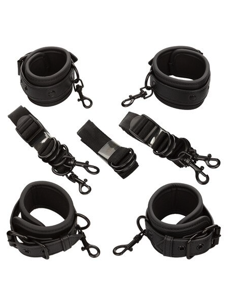 Bed Restraints by Nocturnal Collection – Premium padded straps with durable buckles, offering comfort and stability during intimate BDSM sessions.