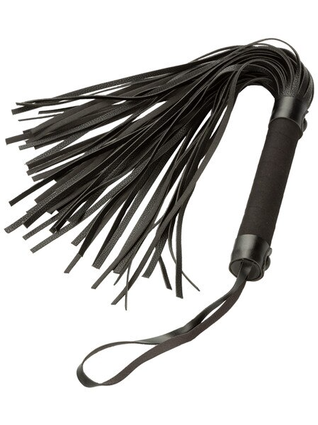 Nocturnal Collection Flogger – premium BDSM toy with soft tails for sensory and impact play