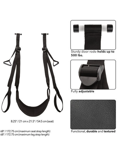 Nocturnal Collection Sex Swing – Premium bedroom accessory for couples, featuring easy installation and adjustable support for safe suspension.