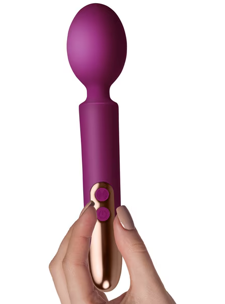 Oriel Rechargeable Wand in Fuchsia – versatile sex toy for couples or solo play, featuring multiple speeds and body-safe silicone