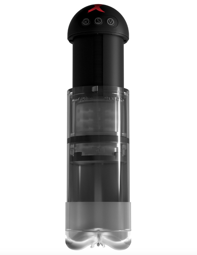 Rechargeable PDX Elite Extender Pro adult device for male stamina and pleasure