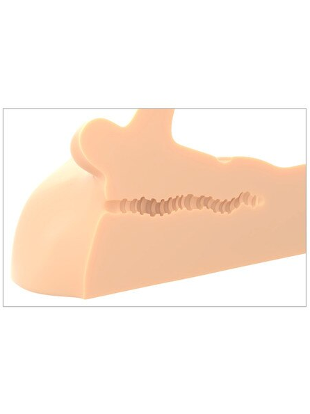 PDX Plus Perfect Ride in light – ergonomically designed male sex toy for ultimate solo satisfaction