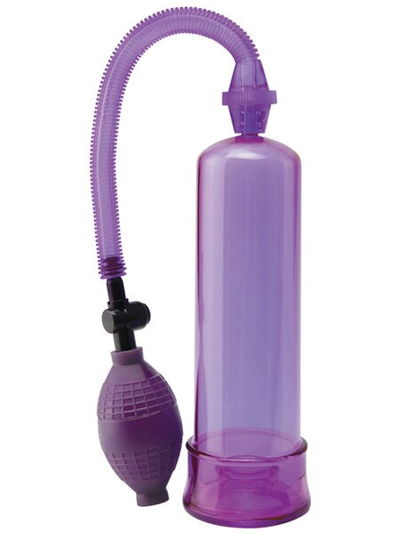 PW Beginners Power Pump Purple adult toy for gentle and safe male stimulation
