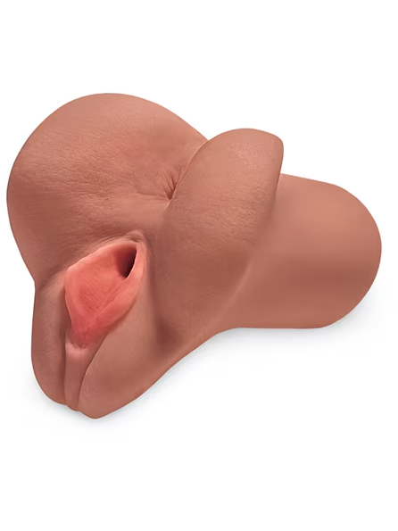 Pick Your Pleasure male stroker in tan – premium sex toy designed for realistic pleasure and stimulation