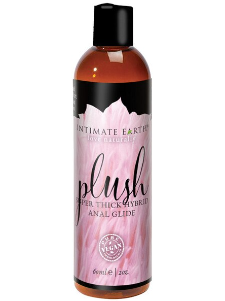 Plush Hybrid Anal 60ml/2oz lubricant for smooth and comfortable intimate play