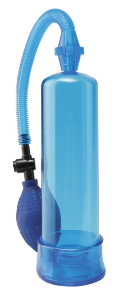 Blue Pump Worx Beginners Power Pump designed for comfortable and beginner-friendly intimate use
