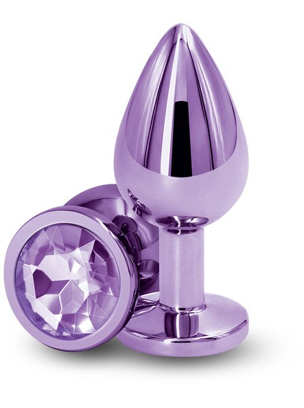 Medium Purple Rear Assets – body-safe silicone anal toy for enhanced solo or partnered stimulation