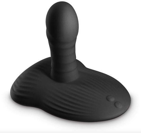 Black Renegade Thrust and Grind vibrator with app control for customisable stimulation
