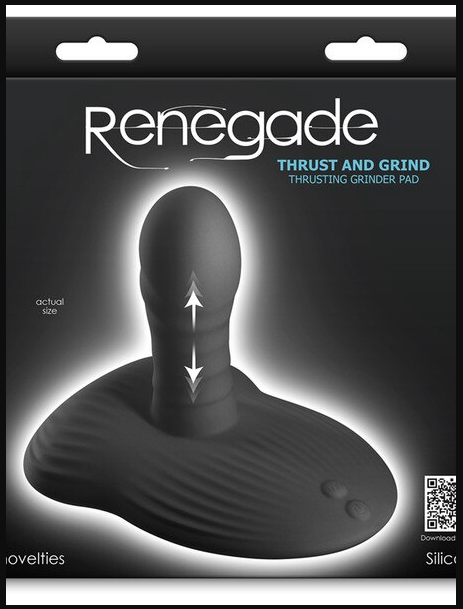 Renegade Thrust and Grind Black app-controlled adult toy for interactive pleasure