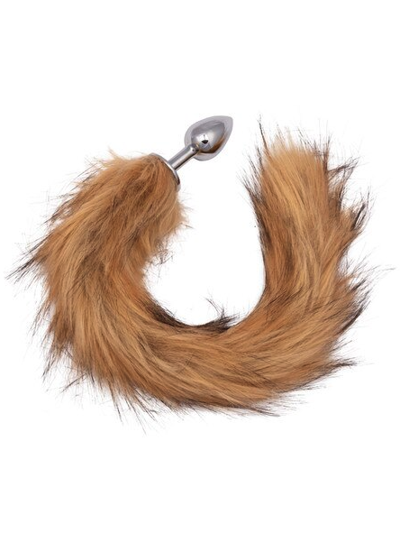 Brown Running Wild Tail – body-safe tail for sensual, erotic, or fantasy roleplay experiences