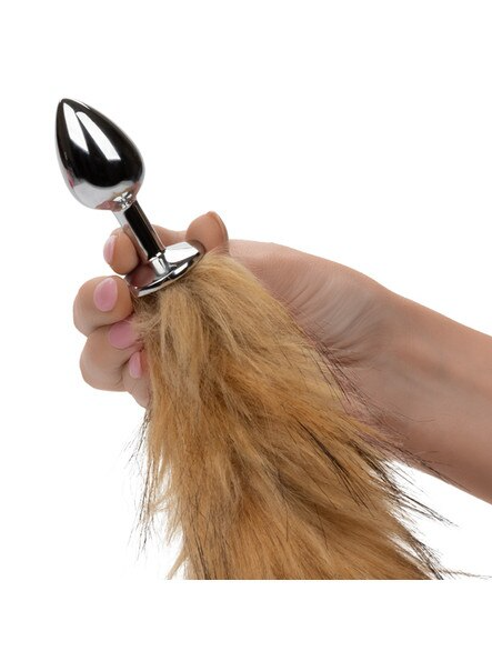 Brown Running Wild Tail – premium furry tail designed for erotic, playful, or fantasy scenarios