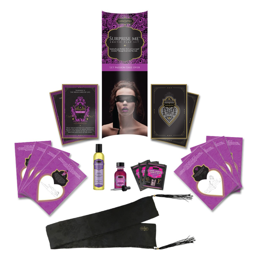SURPRISE ME Adult Playset – versatile erotic kit with multiple pleasure toys designed for intimate, adventurous experiences with a partner