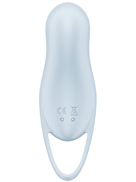 Rechargeable Satisfyer Pocket Pro 1 blue – ergonomic mini clitoral stimulator for enhanced intimate experiences
