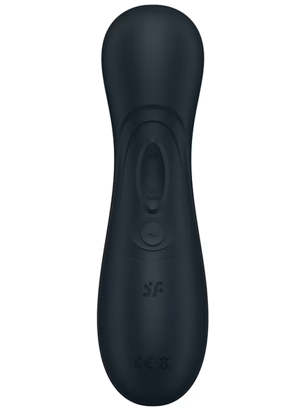 Satisfyer Pro 2 G3 Liquid Vibration Connect App dark grey – innovative female sex toy combining air-pulse technology and app-controlled liquid vibration