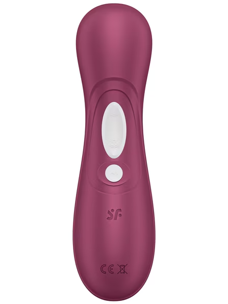 Wine red Satisfyer Pro 2 G3 Liquid Vibration – premium female sex toy for powerful and precise clitoral stimulation